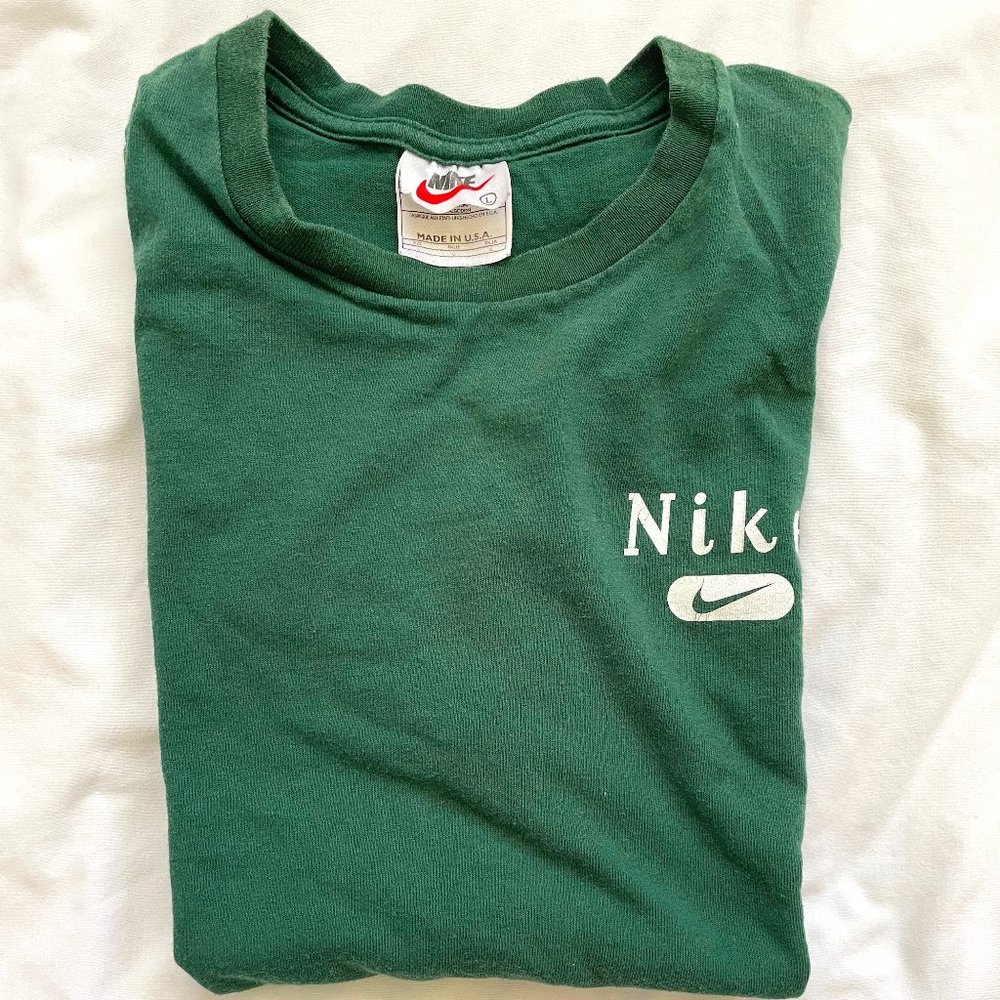 COPY - Vintage Green Nike Tee